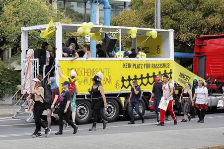 Demonstration 'Unteilbar' in Dresden