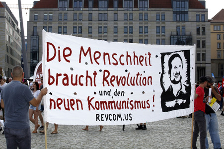 Demonstration 'Unteilbar' in Dresden