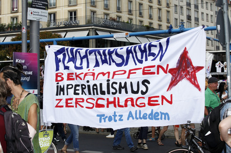 Demonstration 'Unteilbar' in Dresden