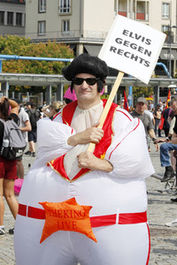 Demonstration 'Unteilbar' in Dresden
