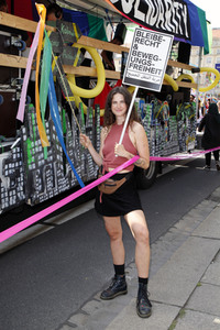 Demonstration 'Unteilbar' in Dresden