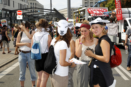Demonstration 'Unteilbar' in Dresden