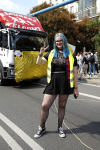 Demonstration 'Unteilbar' in Dresden