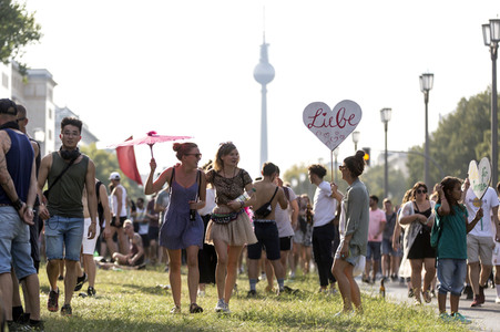 Zug der Liebe in Berlin