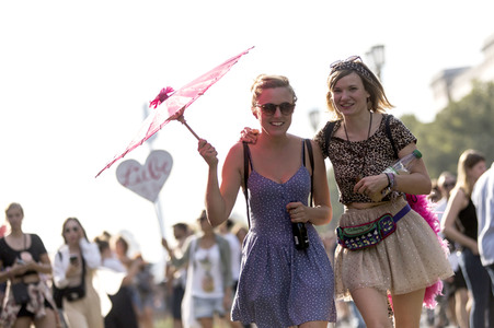 Zug der Liebe in Berlin