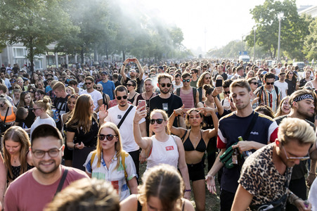 Zug der Liebe in Berlin