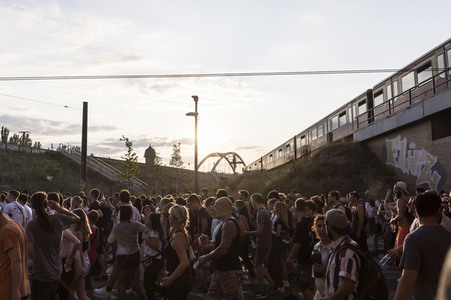 Zug der Liebe in Berlin