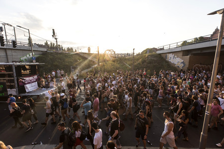 Zug der Liebe in Berlin