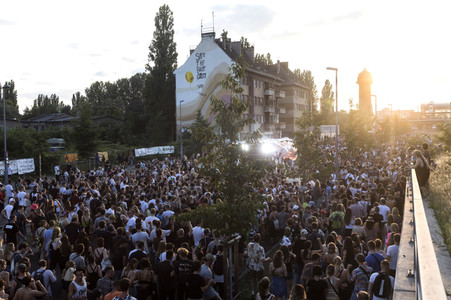 Zug der Liebe in Berlin