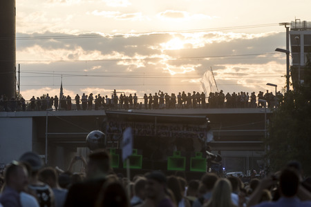 Zug der Liebe in Berlin
