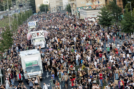 Zug der Liebe in Berlin