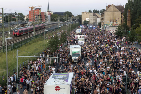 Zug der Liebe in Berlin