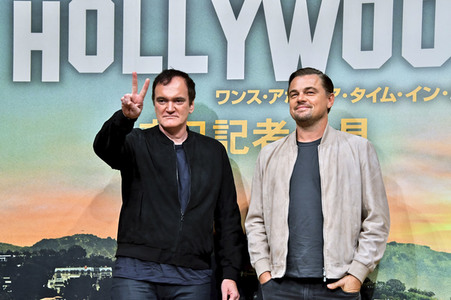 Pressekonferenz 'Once Upon a Time in... Hollywood' in Tokio