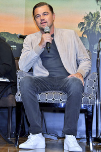 Pressekonferenz 'Once Upon a Time in... Hollywood' in Tokio