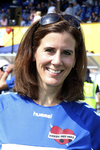 Benefiz-Fußballspiel 'Kicken mit Herz' 2019 in Hamburg