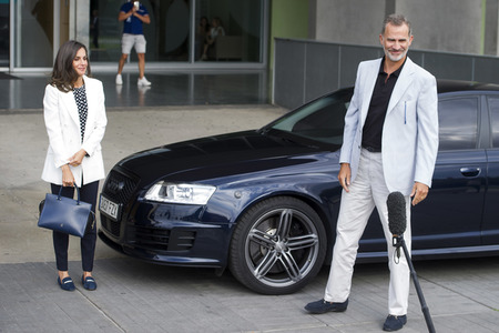 Die spanischen Royals zu Besuch im Hospital Universitario Quirónsalu in Pozuelo de Alarcón