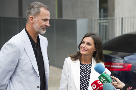 Die spanischen Royals zu Besuch im Hospital Universitario Quirónsalu in Pozuelo de Alarcón