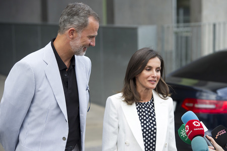Die spanischen Royals zu Besuch im Hospital Universitario Quirónsalu in Pozuelo de Alarcón