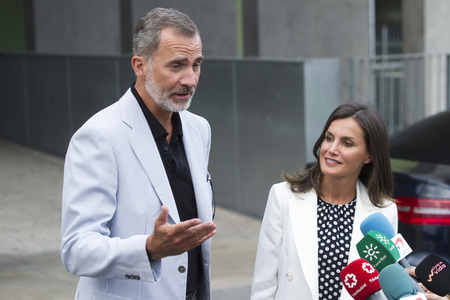 Die spanischen Royals zu Besuch im Hospital Universitario Quirónsalu in Pozuelo de Alarcón