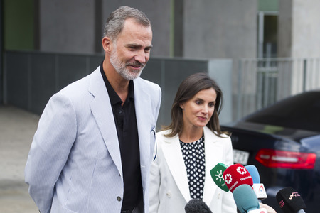 Die spanischen Royals zu Besuch im Hospital Universitario Quirónsalu in Pozuelo de Alarcón