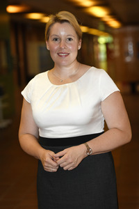 Franziska Giffey in Hannover