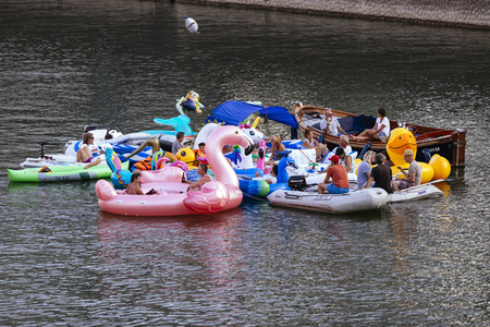 Symbolfoto Schwimminsel
