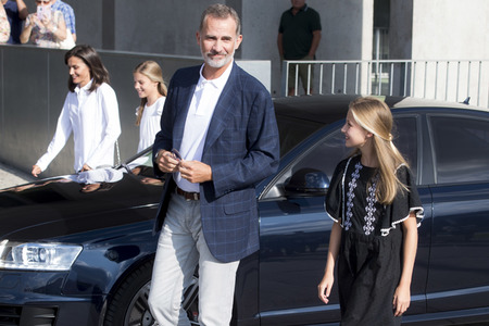 Die spanischen Royals zu Besuch im Hospital Universitario Quirónsalu in Pozuelo de Alarcón