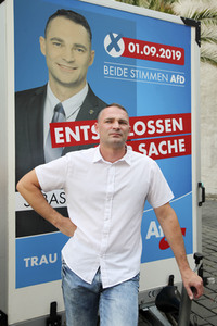 Wahlkampfveranstaltung der AfD in Görlitz