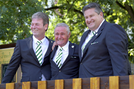 Vorstellung des Dreigestirns in Köln