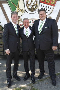 Vorstellung des Dreigestirns in Köln