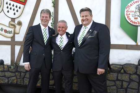 Vorstellung des Dreigestirns in Köln