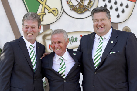 Vorstellung des Dreigestirns in Köln