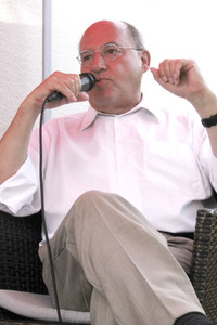 Wahlkampfveranstaltung der Partei Die Linke in Weißwasser