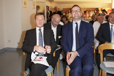 Michael Kretschmer und Jens Spahn in Görlitz