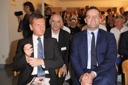Michael Kretschmer und Jens Spahn in Görlitz