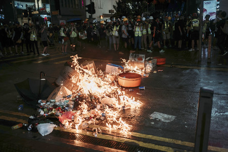 Demonstrationen in Hongkong
