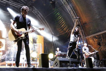 Konzert von Bell, Book & Candle in Moritzburg