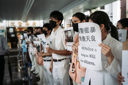 Streiks in Hongkong