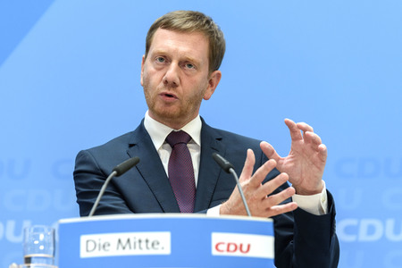 Pressekonferenz der CDU nach den Landtagswahlen in Brandenburg und Sachsen in Berlin