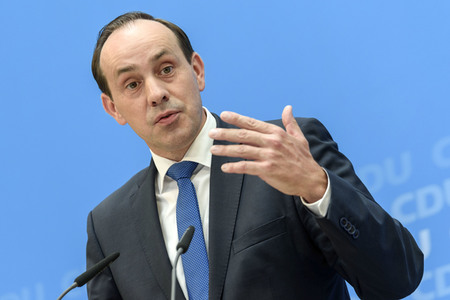 Pressekonferenz der CDU nach den Landtagswahlen in Brandenburg und Sachsen in Berlin