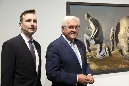 Eröffnung der Ausstellung 'Utopie und Untergang Kunst in der DDR' in Düsseldorf