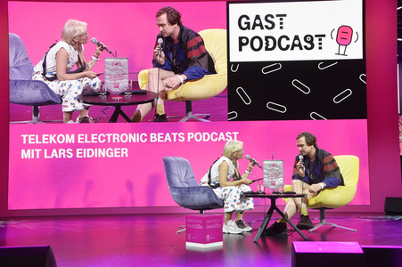 Lars Eidinger auf der IFA 2019 in Berlin