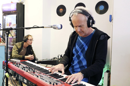 Howard Jones im 80er Café in Hamburg