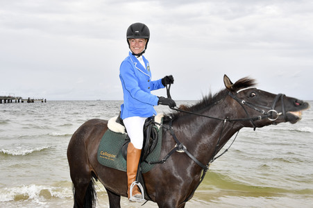 Empfang der Reiter beim Usedom Cross Country 2019