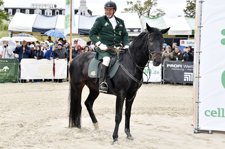Empfang der Reiter beim Usedom Cross Country 2019