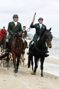 Empfang der Reiter beim Usedom Cross Country 2019