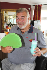 Harry Wijnvoord im Urlaub in Bad Griesbach