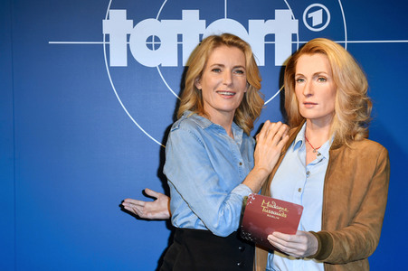 Enthüllung der Wachsfigur von Maria Furtwängler im Madame Tussauds Berlin