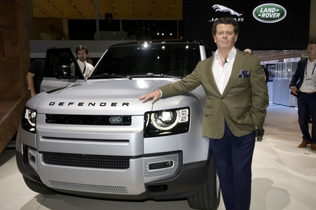Weltpremiere des Land Rover Defender in Frankfurt