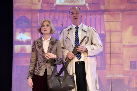 Theaterprobe 'Monsieur Claude und seine Töchter' in München